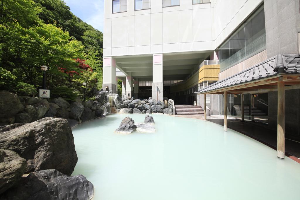 Hotel Mahoroba Noboribetsu Bagian luar foto